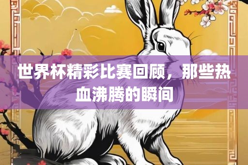 世界杯精彩比赛回顾，那些热血沸腾的瞬间