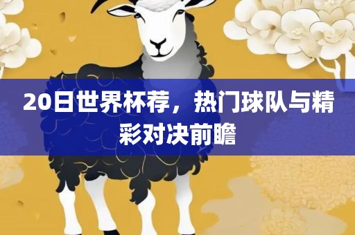 20日世界杯荐，热门球队与精彩对决前瞻
