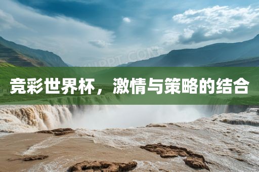 竞彩世界杯，激情与策略的结合