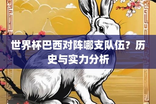 世界杯巴西对阵哪支队伍？历史与实力分析洪湖市顺升工程机械租赁有限公司