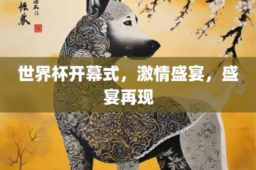 世界杯开幕式，激情盛宴，盛宴再现洪湖市顺升工程机械租赁有限公司