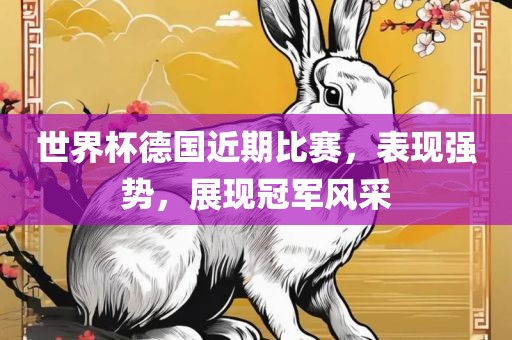 世界杯德国近期比赛，表现强势，展现冠军风采