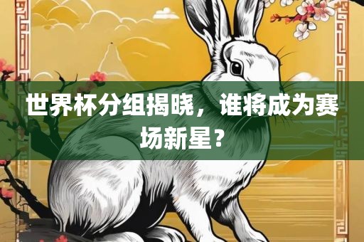 世界杯分组揭晓，谁将成为赛场新星？