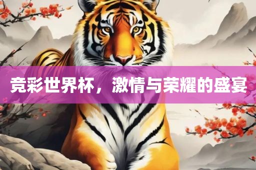 竞彩世界杯，激情与荣耀的盛宴