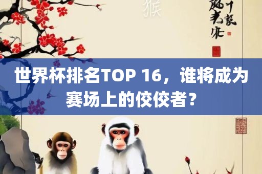 世界杯排名TOP 16，谁将成为赛场上的佼佼者？