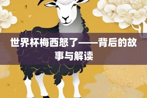 世界杯梅西怒了——洪湖市顺升工程机械租赁有限公司背后的故事与解读