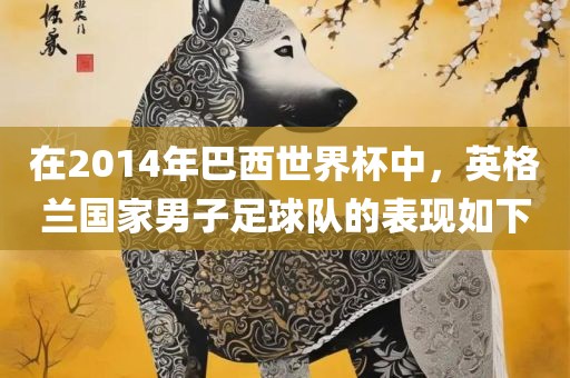 在2014年巴西世界杯中，英格兰国家男子足球队的表现如下洪湖市顺升工程机械租赁有限公司