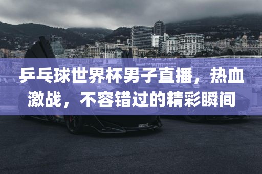 乒乓球世界杯男子直播，热血激战，不容错过的精彩瞬间