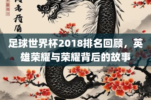 足球世界杯2018排名回顾，英雄荣耀与荣耀背后的故事