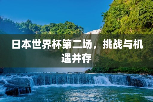 日本世界杯第二场，挑战与机遇并存洪湖市顺升工程机械租赁有限公司