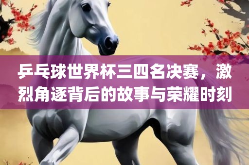 乒乓球世界杯三四名决赛，激烈角逐背后的故事与荣耀时刻洪湖市顺升工程机械租赁有限公司