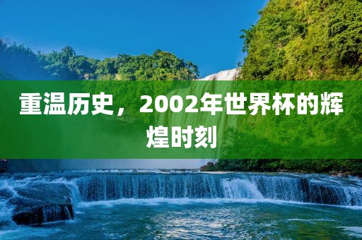 重温历史，2002年世界杯的辉煌时刻洪湖市顺升工程机械租赁有限公司
