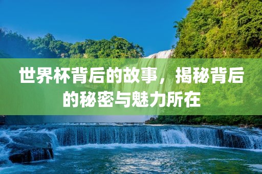 世界杯背后的故事，揭秘背后的秘密与魅力所在洪湖市顺升工程机械租赁有限公司
