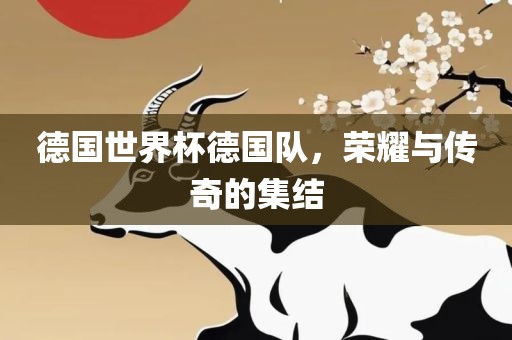 德国世界杯德国队，荣耀与传奇的集结