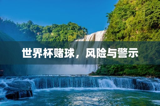 世界杯赌球，风险与警示