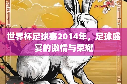 世界杯足球赛2014年，足球盛宴的激情与荣耀