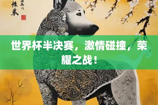 世界杯半决赛，激情碰撞，荣耀之战！