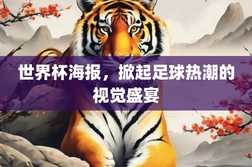 世界杯海报，掀起足球热潮的视觉盛宴