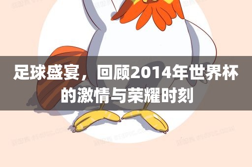 足球盛宴，回顾2014年世界杯的激情与荣耀时刻
