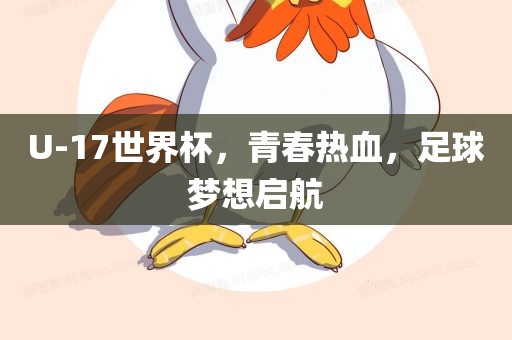 U-17世界杯，青春热血，足球梦想启航