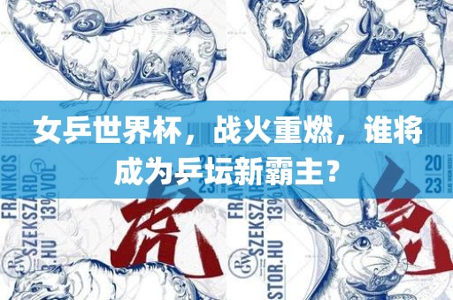 女乒世界杯，战火重燃，谁将成为乒坛新霸主？