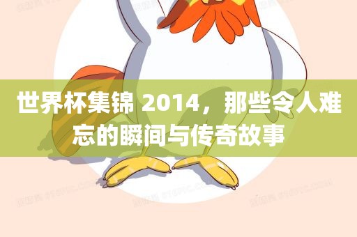 世界杯集锦 2014，那些令人难忘的瞬间与传奇故事