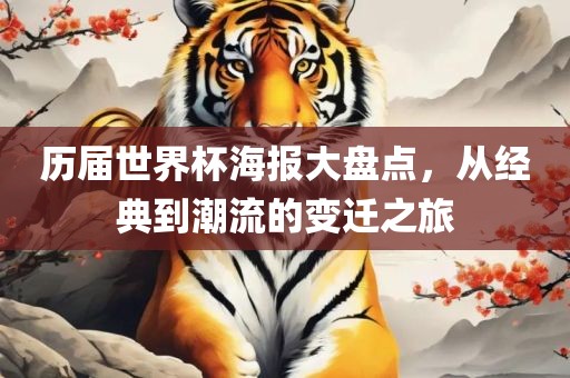 历届世界杯海报大盘点，从经典到潮流的变迁之旅