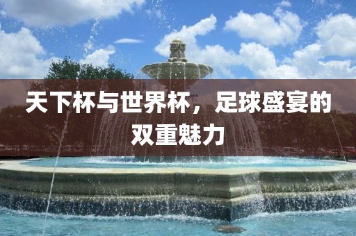 天下杯与世界杯，足球盛宴的双重魅力洪湖市顺升工程机械租赁有限公司