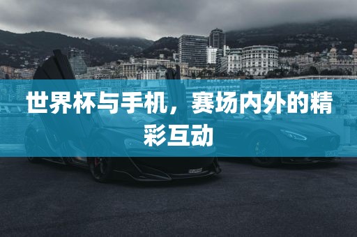 世界杯洪湖市顺升工程机械租赁有限公司与手机，赛场内外的精彩互动