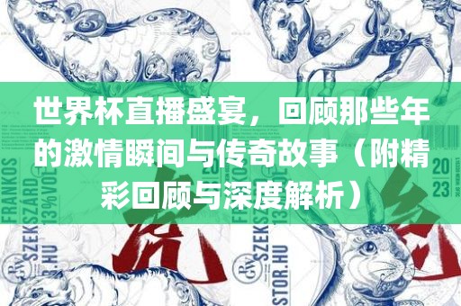 世界杯直播盛宴，回顾那些年的激情瞬间与传奇故事（附精彩回顾与深度解析）洪湖市顺升工程机械租赁有限公司
