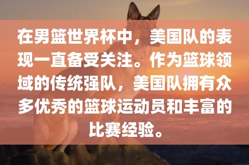 男篮世界杯 第4页