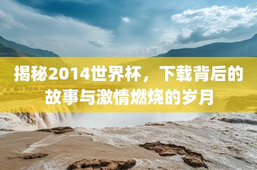 揭秘2014世界杯，下载背后的故事与激情燃烧的岁月洪湖市顺升工程机械租赁有限公司