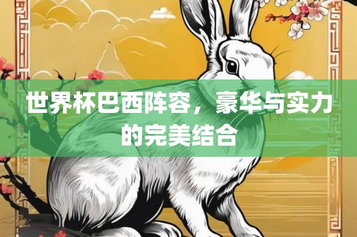 世界杯巴西阵容，豪华与实力的完美结合