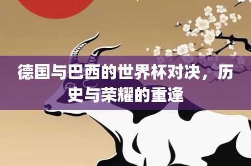 德国与巴西的世界杯对决，历史与荣耀的重逢洪湖市顺升工程机械租赁有限公司