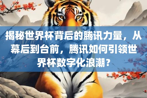 揭秘世界杯背后的腾讯力量，从幕后到台前，腾讯如何引领世界杯数字化浪潮？