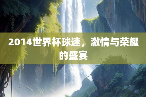 2014世界杯球迷，激情与荣耀的盛宴