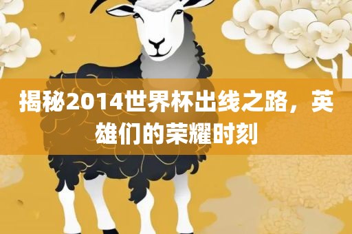 揭秘2014世界杯出线之路，英雄们的荣耀时刻