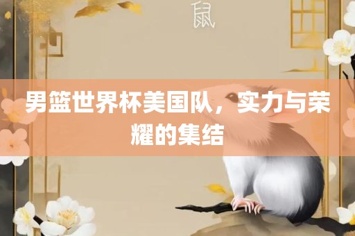 男篮世界杯美国队，实力与荣耀的集结