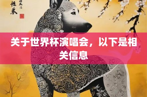 关于世界杯演唱会，以下是相关信息洪湖市顺升工程机械租赁有限公司