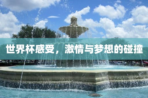 世界杯感受，激情与梦想的碰撞洪湖市顺升工程机械租赁有限公司