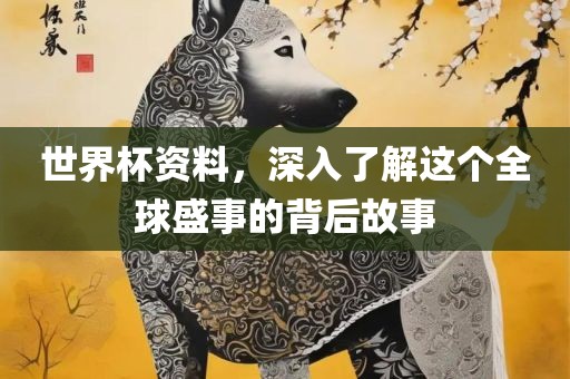 世界杯资料，深入了解这个全球盛事的背后故事