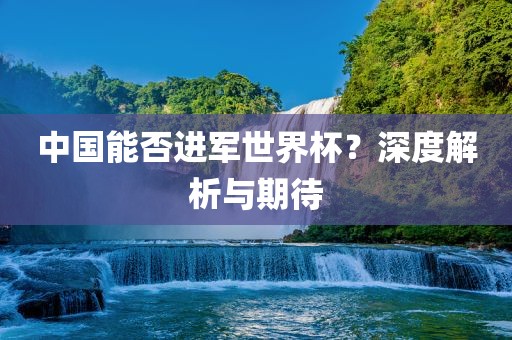 中国能否进军世界杯？深度解析与期待洪湖市顺升工程机械租赁有限公司
