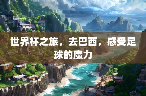 世界杯之旅，去巴西，感受足球的魔力洪湖市顺升工程机械租赁有限公司