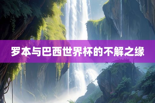 罗本与巴西世界杯的洪湖市顺升工程机械租赁有限公司不解之缘