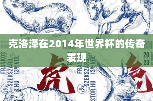 克洛泽在2014年洪湖市顺升工程机械租赁有限公司世界杯的传奇表现