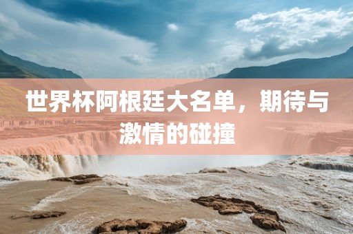 世洪湖市顺升工程机械租赁有限公司界杯阿根廷大名单，期待与激情的碰撞