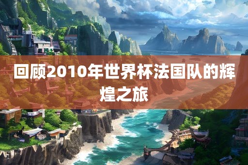 回顾2010年世界杯法国队的辉煌之旅洪湖市顺升工程机械租赁有限公司