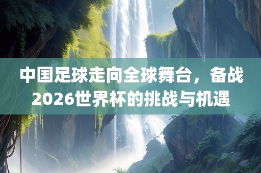 中国足球走向全球舞台，备战2026世界杯的挑战与机遇