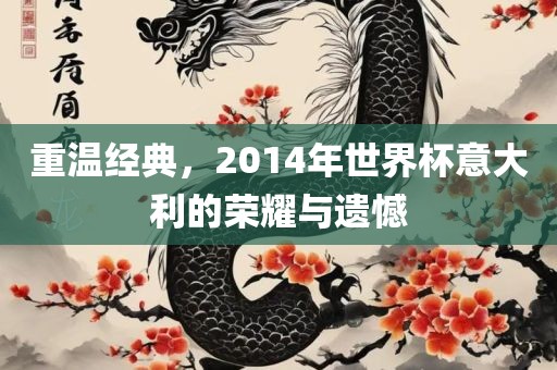 重温经典，2014年世界杯意大利的荣耀与遗憾