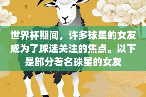 世界杯期间，许多球星的女友成为了球迷关注的焦点。以下是部分著名球星的女友洪湖市顺升工程机械租赁有限公司